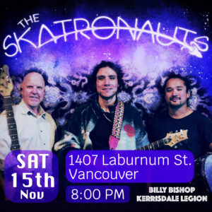 Music Tonight:  Chris Hernandez and the Skatronauts