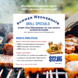 Summer Grill Wednesdays